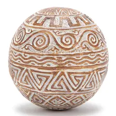 ROBERTA ALLEN - Bola Decorativa De Madera 10cm