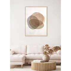 MICA - Cuadro Abstracto Formas Dots30x40cm