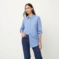 APOLOGY - Camisa Manga Larga 100% Algodón Mujer