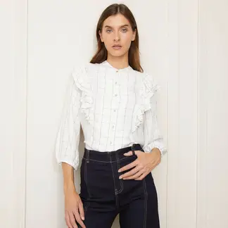 BASEMENT - Blusa Manga Larga Casual Mujer
