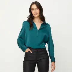 APOLOGY - Blusa Manga Larga Casual Mujer