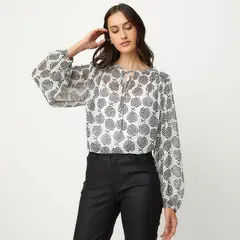 APOLOGY - Blusa Manga Larga Casual Mujer