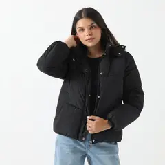SYBILLA - Parka Larga Hoodie