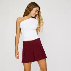 SYBILLA - Falda Short Casual Mujer