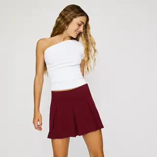 SYBILLA - Falda Short Casual Mujer