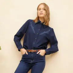 ELLE - Blusa 100% Algodón Mujer