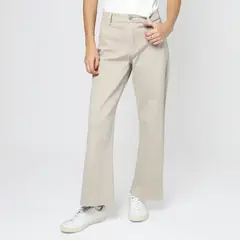 UNIVERSITY CLUB - Jean Wide Leg Mujer