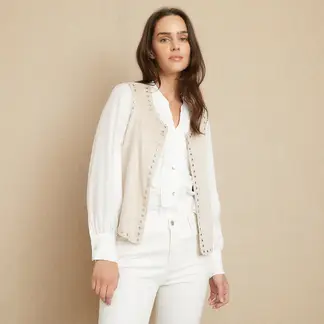 UNIVERSITY CLUB - Chaleco Casual Mujer