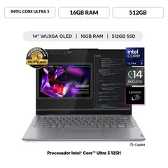 LENOVO - Laptop Yoga Slim 7i Intel Core Ultra 5 16 GB RAM 512 GB SSD 14"