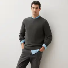 WOLF&HANK - Chompa Casual Algodón Hombre