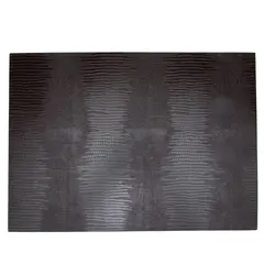 DERIA - Individual Marrón Cuero Reciclado 44x32cm