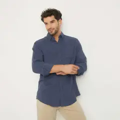 NEWPORT - Camisa Manga Larga Hombre Regular Fit