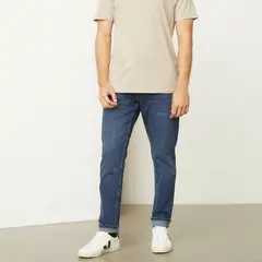 BASEMENT - Jean Slim Algodón Hombre