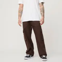 DENIMLAB - Pantalón Cargo Algodón Hombre Estilo Urbano