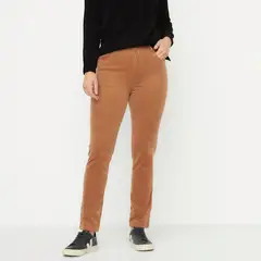 NEWPORT - Pantalón Recto Algodón Mujer