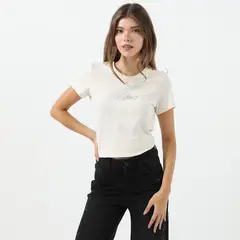 MOSSIMO - Polo Manga Corta Mujer