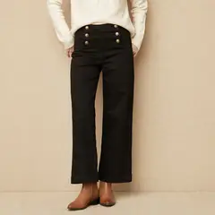 UNIVERSITY CLUB - Jean Wide Algodón Mujer