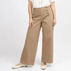 UNIVERSITY CLUB - Jean Wide Algodón Mujer