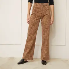 BASEMENT - Jean Wide Algodón Mujer
