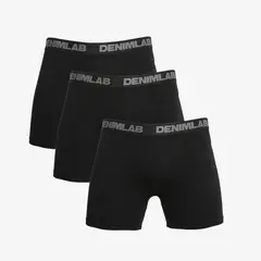 DENIMLAB - Boxer Algodón Pack X3 Hombre