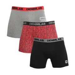 DENIMLAB - Boxer Pack X3 Hombre
