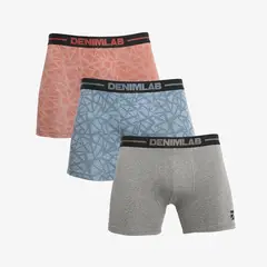 DENIMLAB - Boxer Pack X3 Hombre