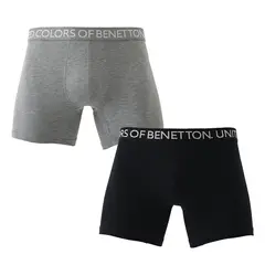 BENETTON - Boxer Tejido Liso Hombre