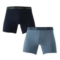 BENETTON - Boxer Tejido Liso Hombre