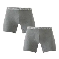 BENETTON - Boxer Tejido Liso Hombre