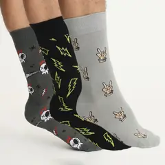 BEARCLIFF - Calcetin Sport Pack 3