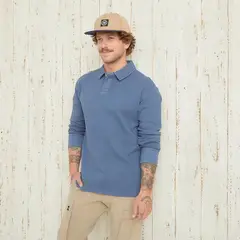 DOO AUSTRALIA - Polo Manga Larga 100% Algodón Hombre