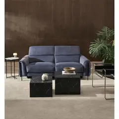 BASEMENT HOME - Sofá Reclinable Florence 3 Cuerpos Con Puerto Usb