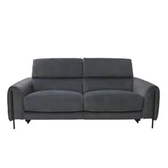 BASEMENT HOME - Sofá Reclinable Florence 3 Cuerpos Con Puerto Usb