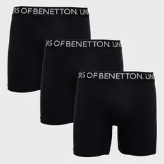 BENETTON - Boxer Algodón Pack X3 Hombre