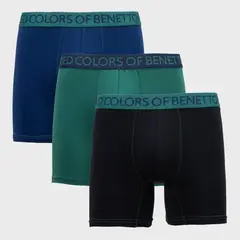 BENETTON - Boxer Algodón Pack X3 Hombre