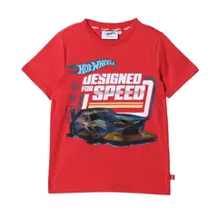 HOT WHEELS - Polo Niño Algodón