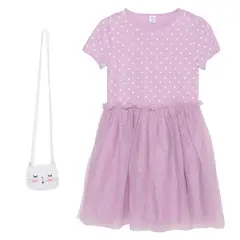 YAMP - Vestido Niña Algodón Más Cartera