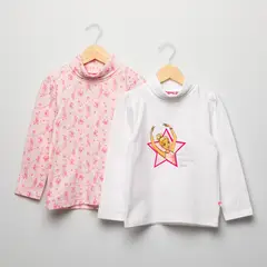 BARBIE - Cafarena Niña Pack X2 Algodón