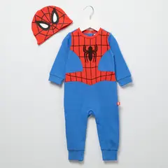 SPIDERMAN - Body Bebé Niño Algodón Spider-man
