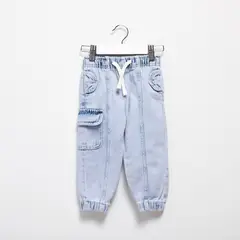 YAMP - Pantalón Parachute Bebé Niña Algodón Estilo Urbano