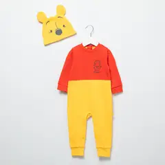 WINNIE THE POOH - Body Bebé Niño Algodón