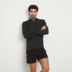 DIADORA - Polera Half Zipper Deportiva Hombre