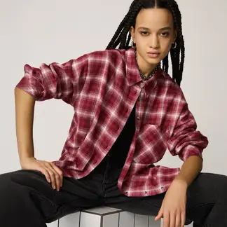 DENIMLAB - Camisa Manga Larga 100% Algodón Mujer