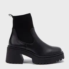 BASEMENT - Botines Mujer Negro