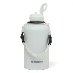 MOUNTAIN GEAR - Botella Deportiva Unisex 2 Litros Acero Inoxidable