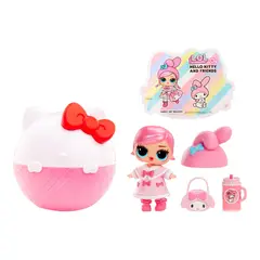 LOL - Juguete Muñeca Sorpresa Hello Kitty