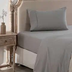 ROBERTA ALLEN - Juego De Sábanas Lisas 100% Algodón 180 Hilos