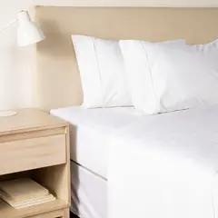 ROBERTA ALLEN - Juego De Sábanas Lisas 100% Algodón 180 Hilos