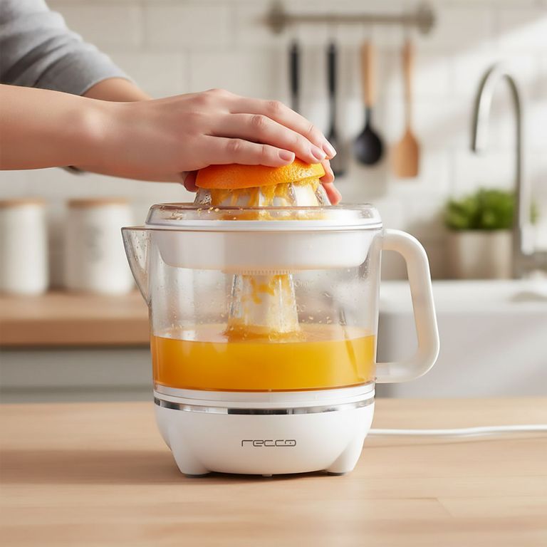 Exprimidor Electrico Rexp-2507 Blanco