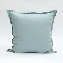 CASA CANTABRIA - Cojín 100% Lino 60x60cm Relleno Plumas